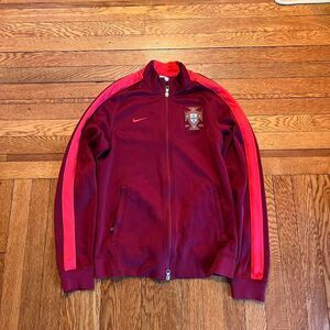 2000s Nike‎ Portugal soccer full zip sweatshirt
